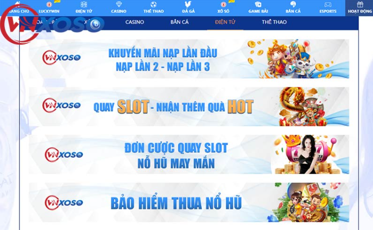 Hệ thống ưu đãi dành riêng cho hạng mục điện tử tại VNxoso Hệ thống ưu đãi dành riêng cho hạng mục điện tử tại VNxoso