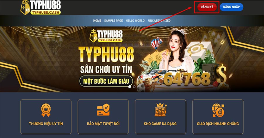 Typhu88 - Sân chơi đỉnh cao được tạo ra cho mọi anh em cược thủ