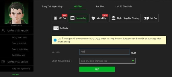 Những lưu ý khi giao dịch nạp tiền Raybet Những lưu ý khi giao dịch nạp tiền Raybet